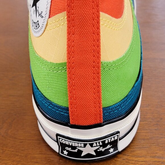 Converse Chuck 70 Hi "The Great Outdoors" 170836C Bright Poppy/Citro Sz 10 Men's - Picture 9 of 13